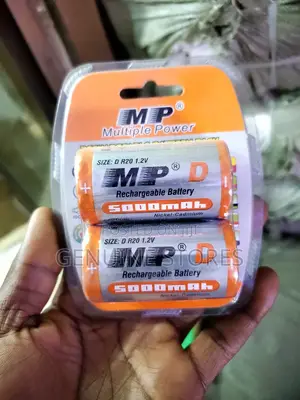 Mp Rechargeable Batteries of 5000mah./ 1.2v