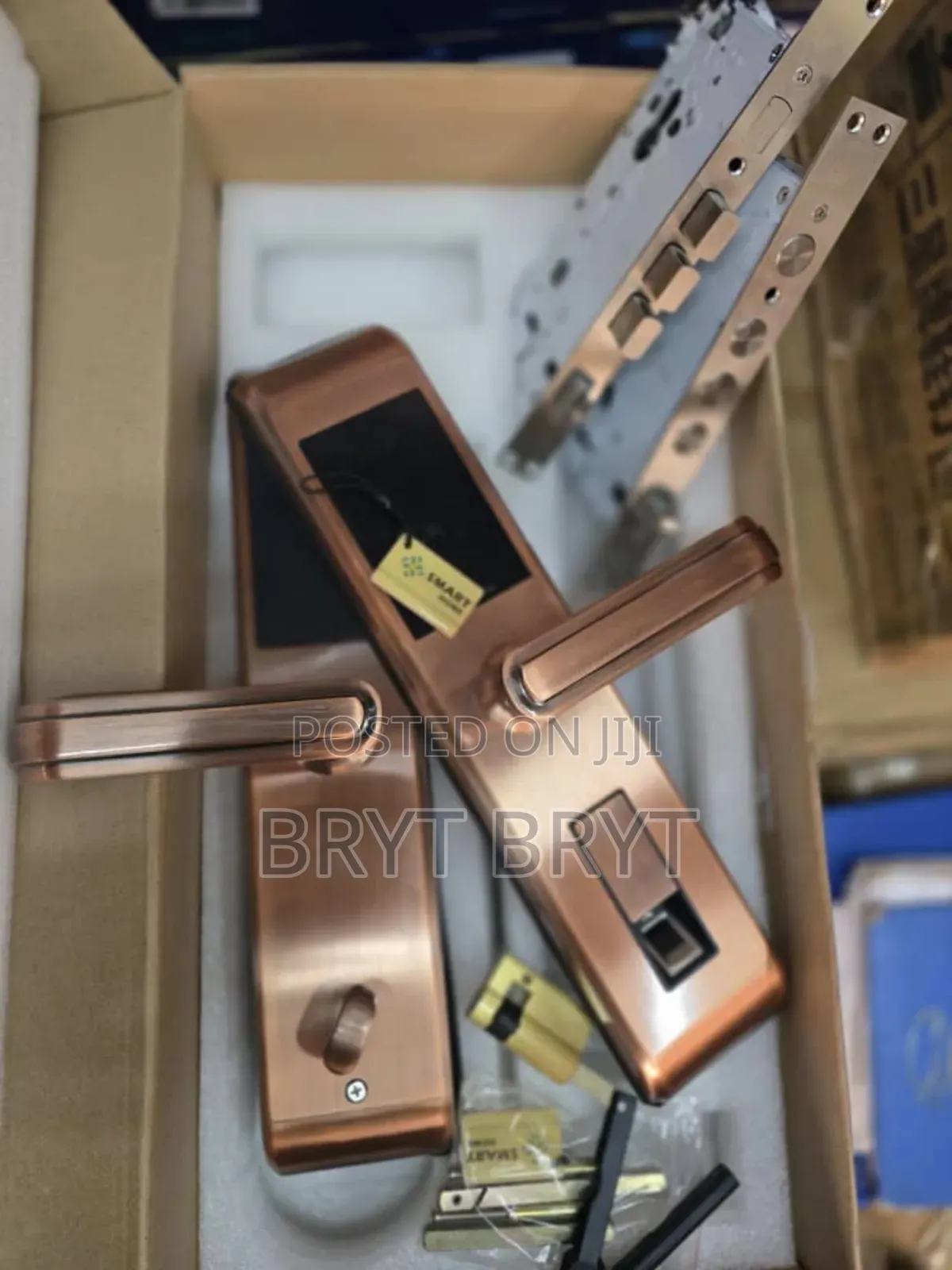 Finger Print And Code Door Lock