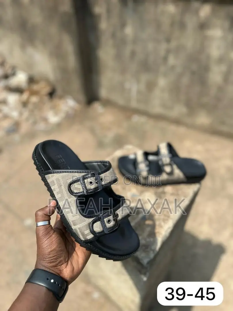 Original Adjustable Wide Strap Fendi Luxury Sandals