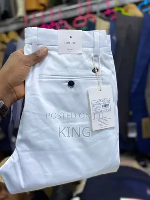 Kaki Pants. All White