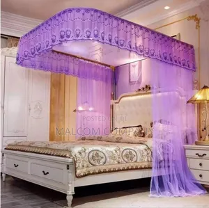 Two Stands Rail Adjustable Mosquito Net. 5by6, 6by6