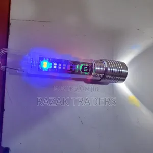 Led Flashlight Rechargeable Telescopic Zoom Torch Magnetic