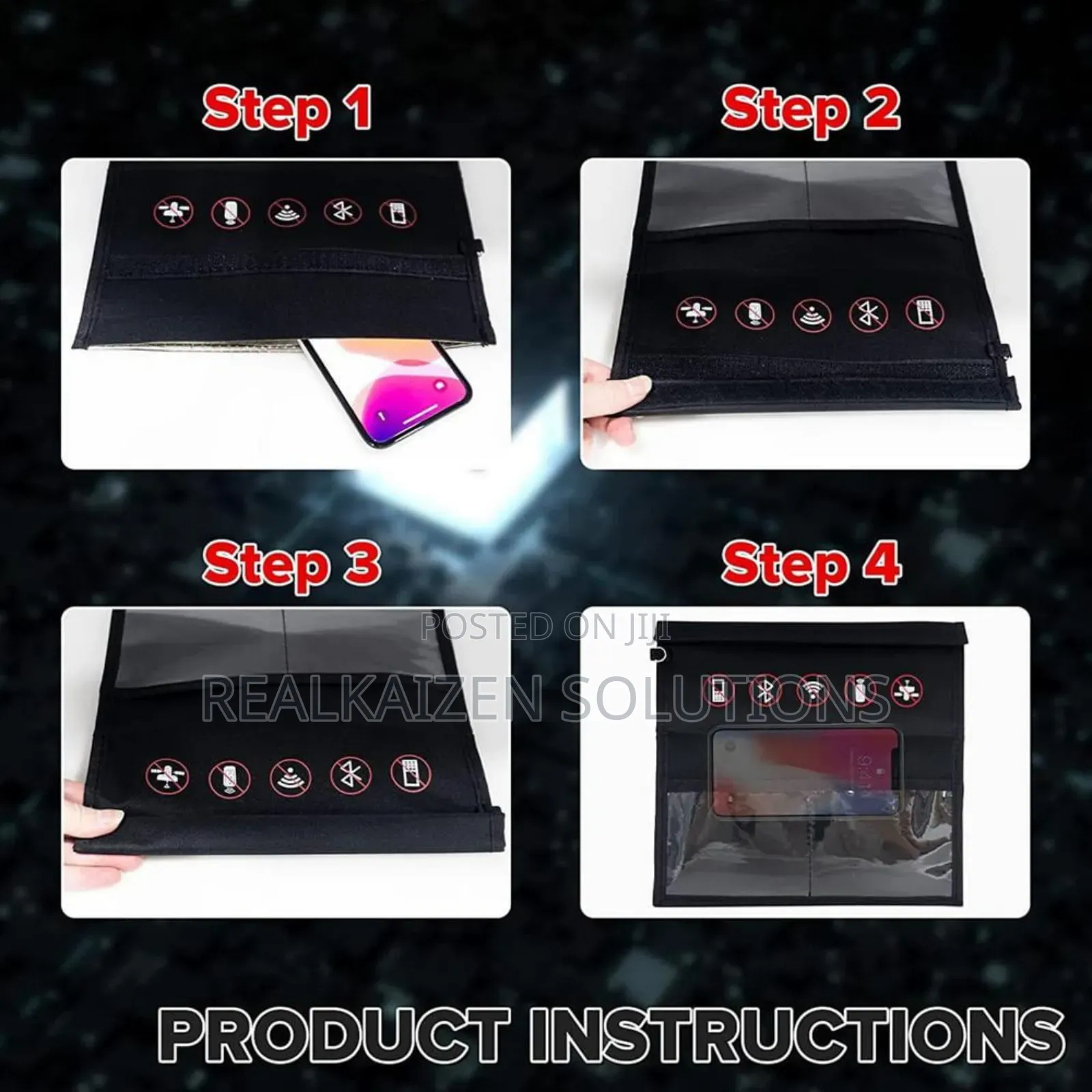Tablet | Laptop| Phone| Atm| Signal Blocking Faraday Bag