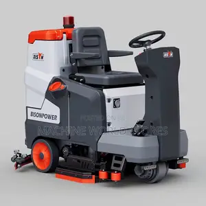Auto-Sweep Mechanical Floor Scrubber