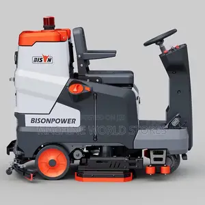 Auto-Sweep Mechanical Floor Scrubber