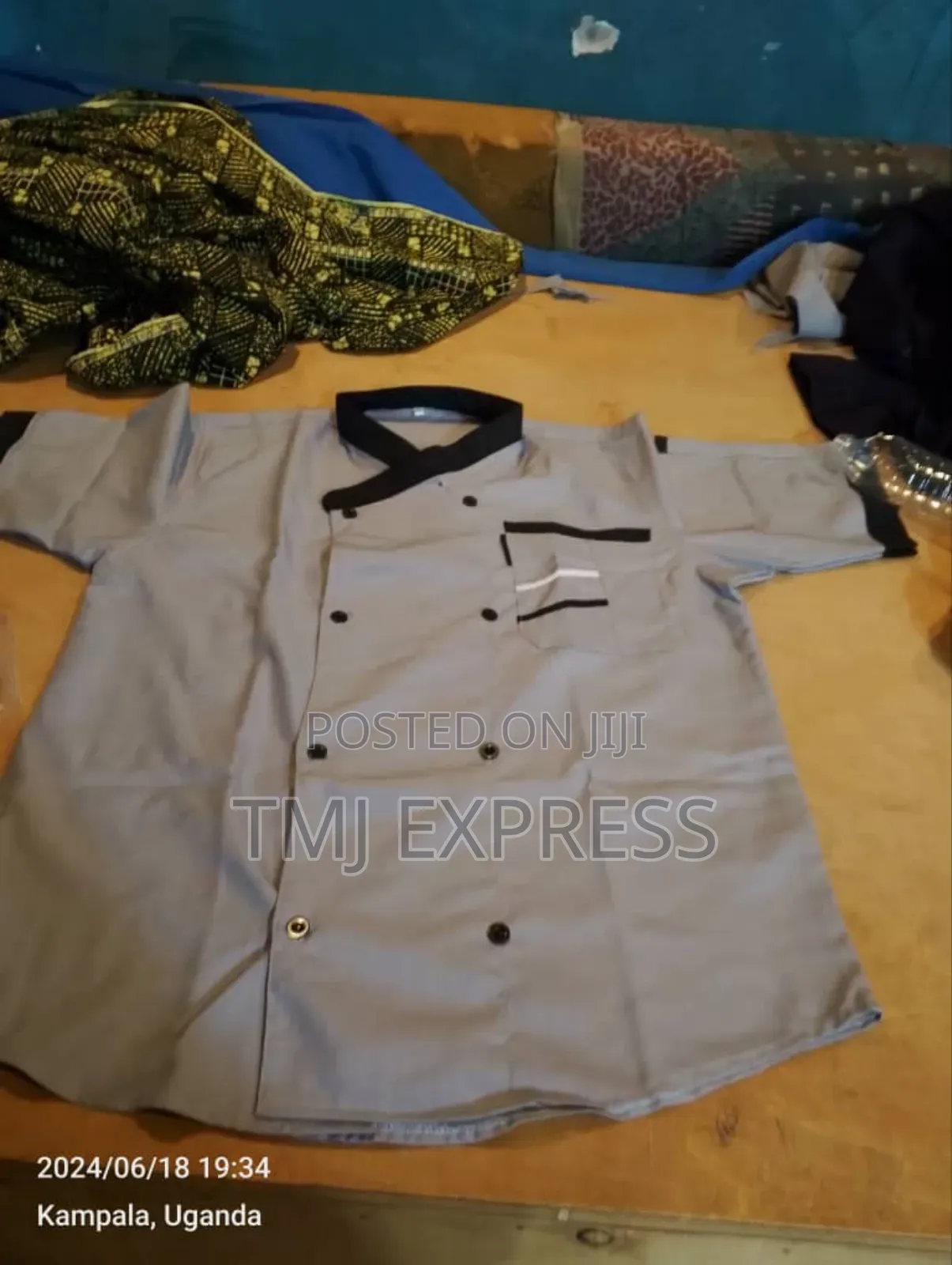 Long Sleeved Chef Uniforms Shirt