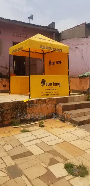 6 by 6 Branded Tent