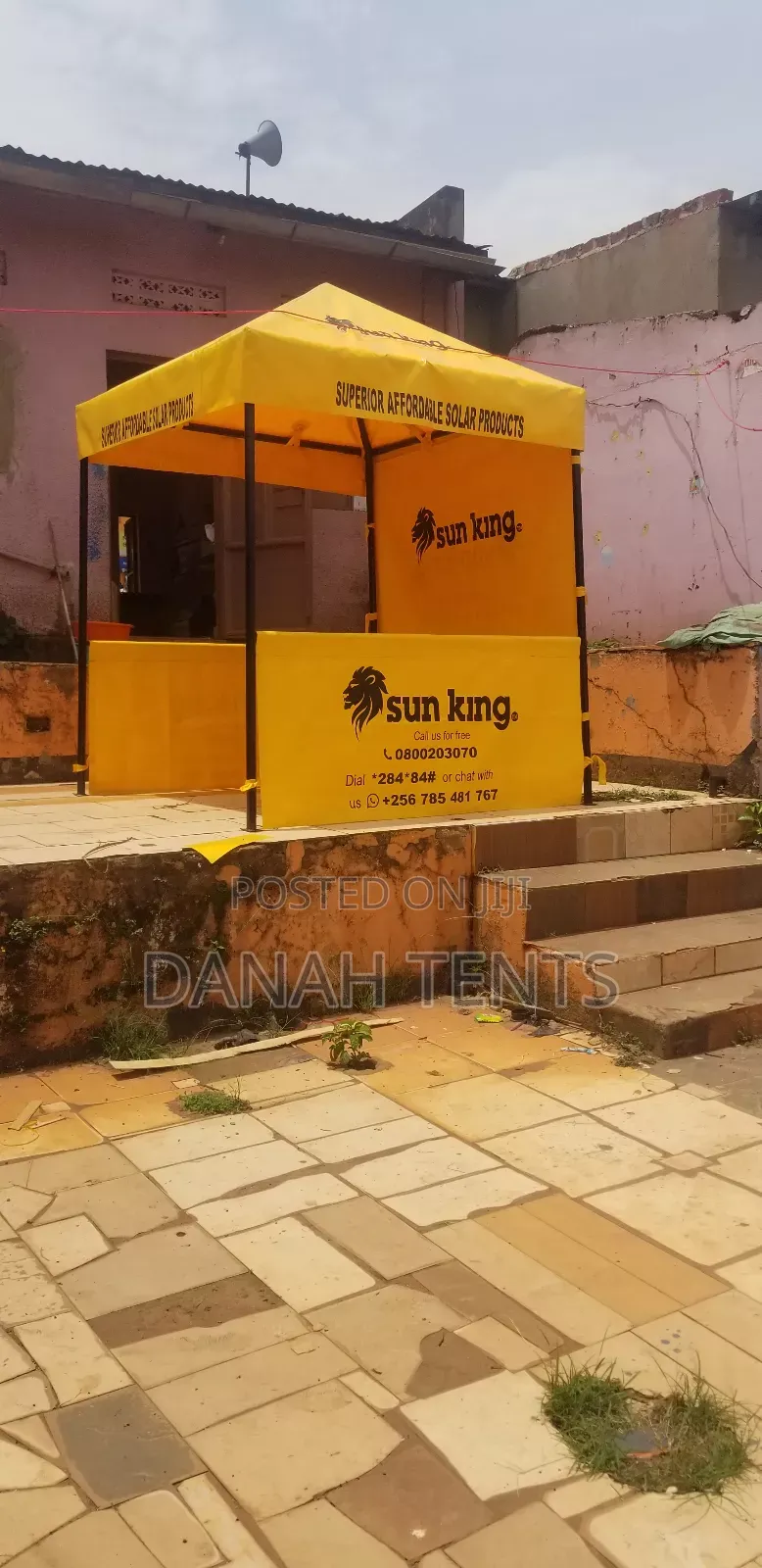 6 by 6 Branded Tent
