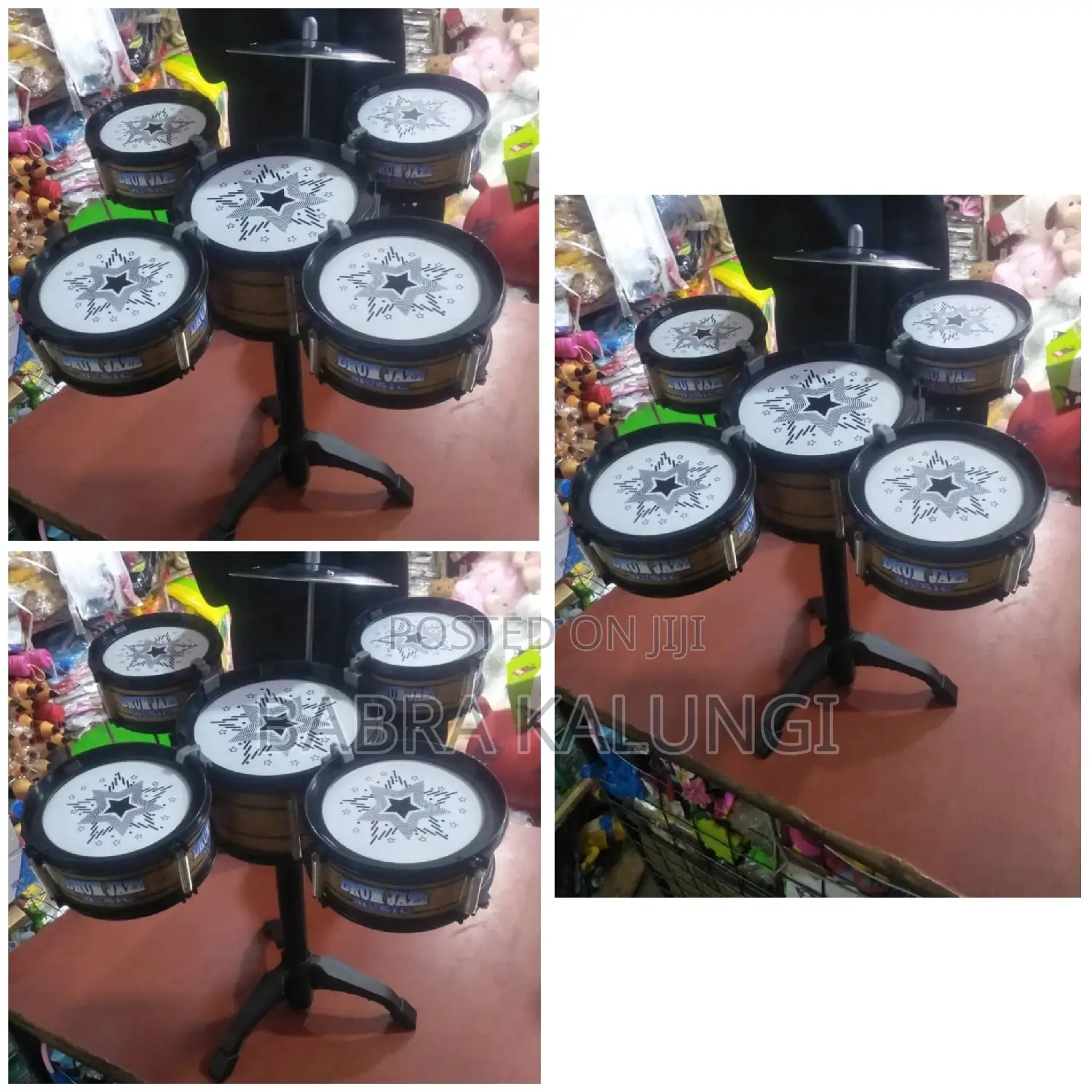 Jazz Drum Set for Kids