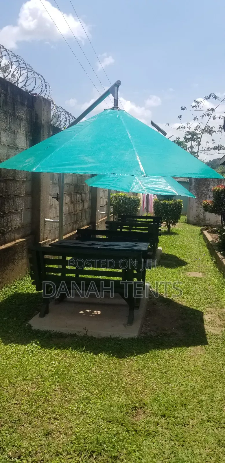 Permanent Garden Umbrellas