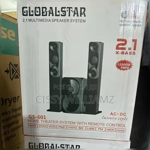 Global Star Woofer Home Theater System With Remote