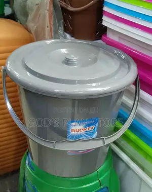 Plastic Gray Buckets 20litres