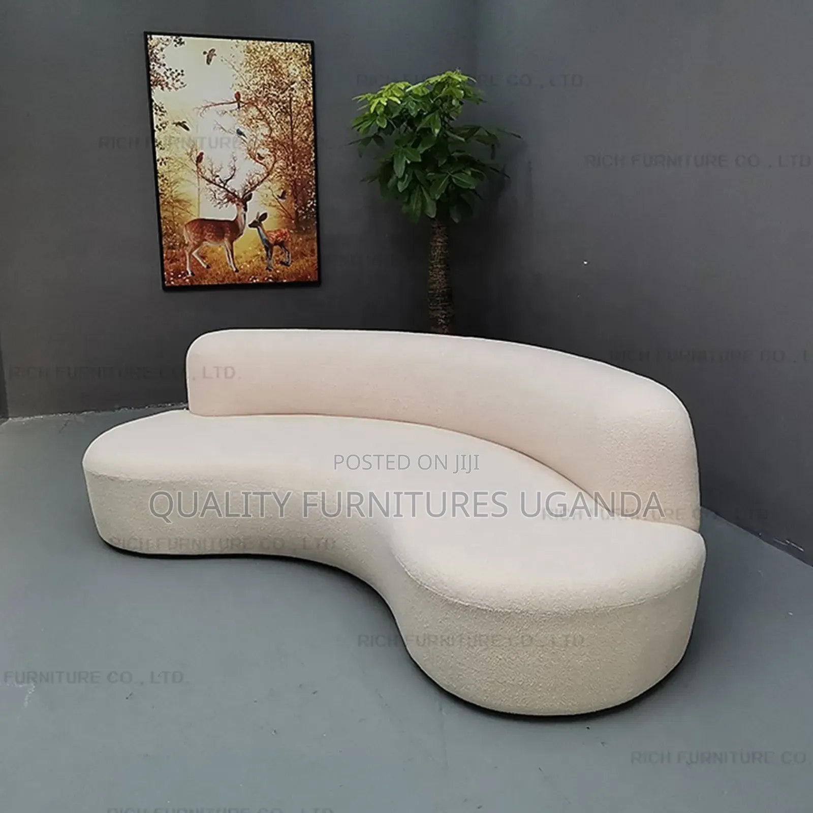 Bean Shaped Couch/3 Seater