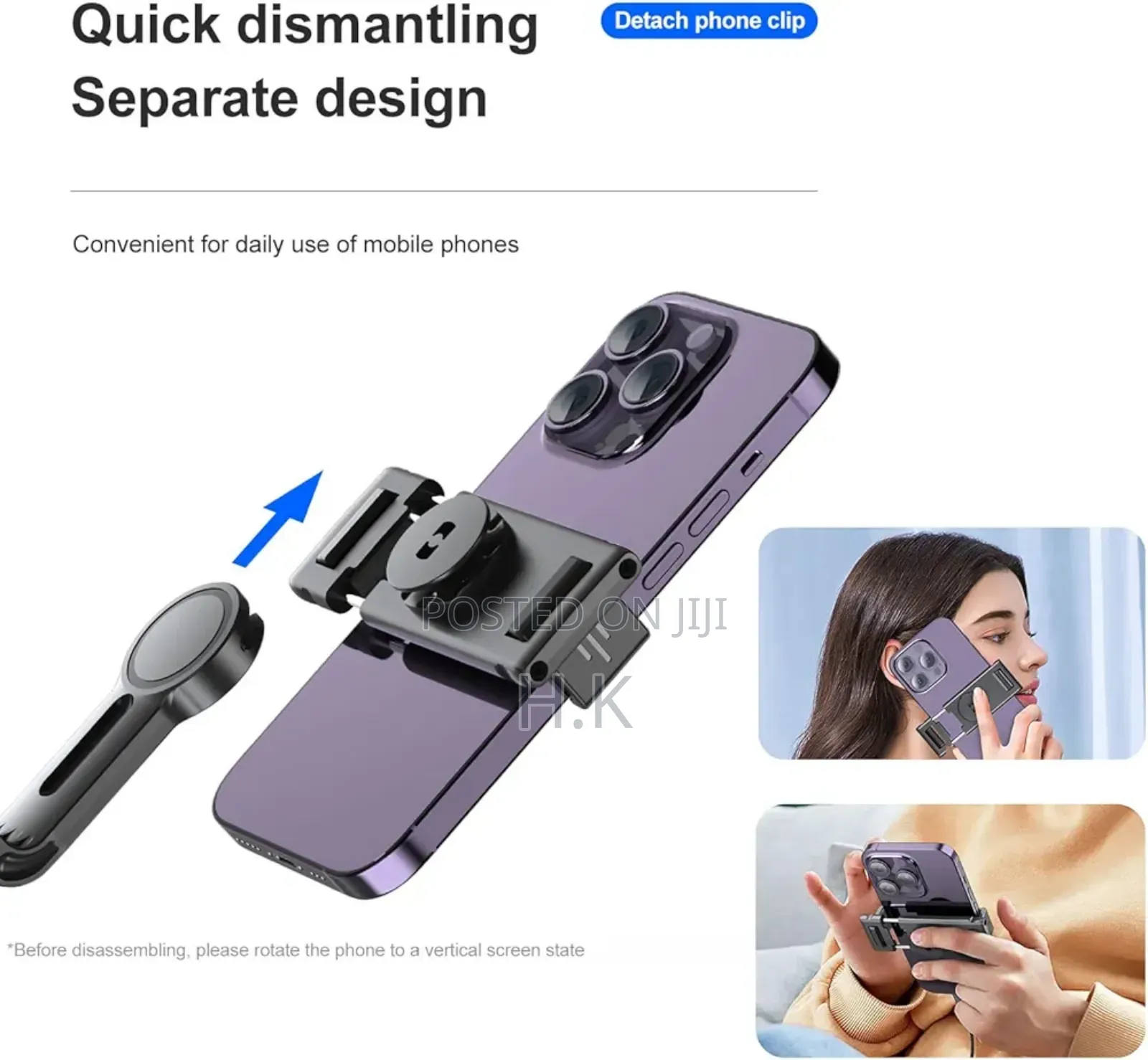 360° Auto Face-Tracking Phone Holder