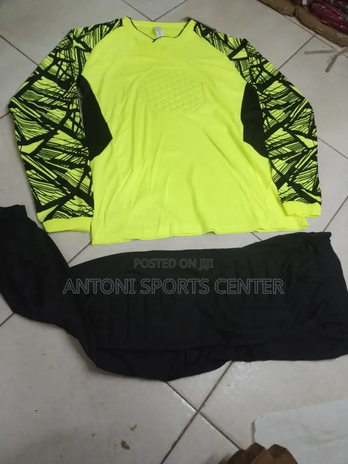 Golokeeper Jersey Lemon Green Color