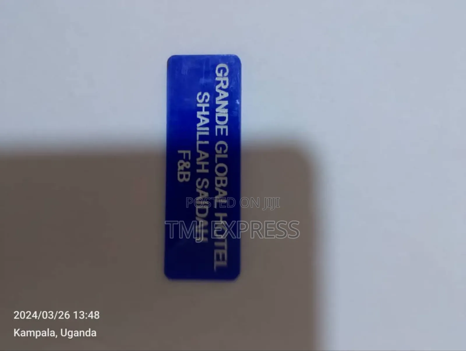 Plastic Name Tags