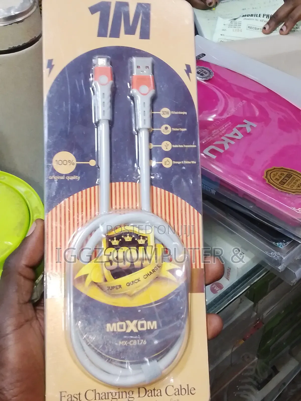 Moxom 1 Metre Data Cable