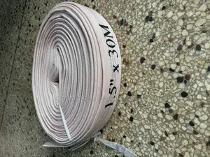 Canvas Fire Hose Pipes 1.5” 30m 8bars