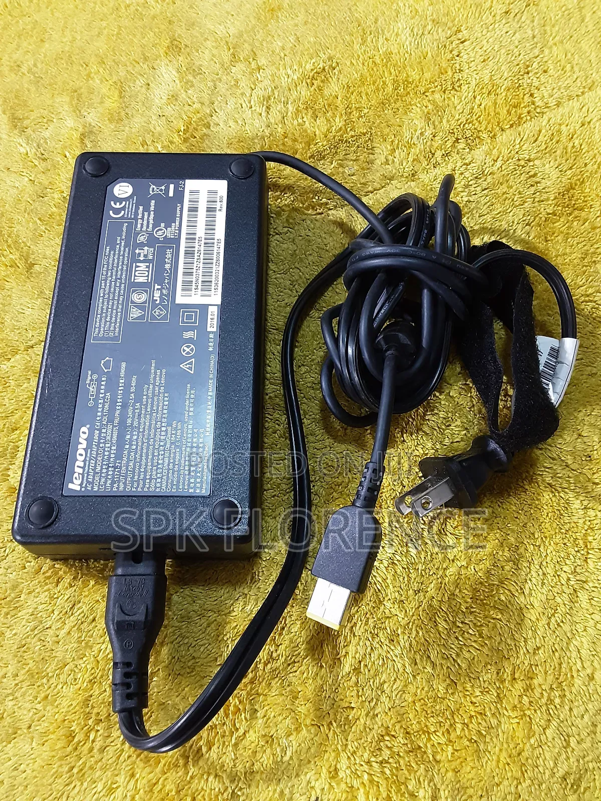 Lenovo Usb Ac Adapter 20v -8.5a