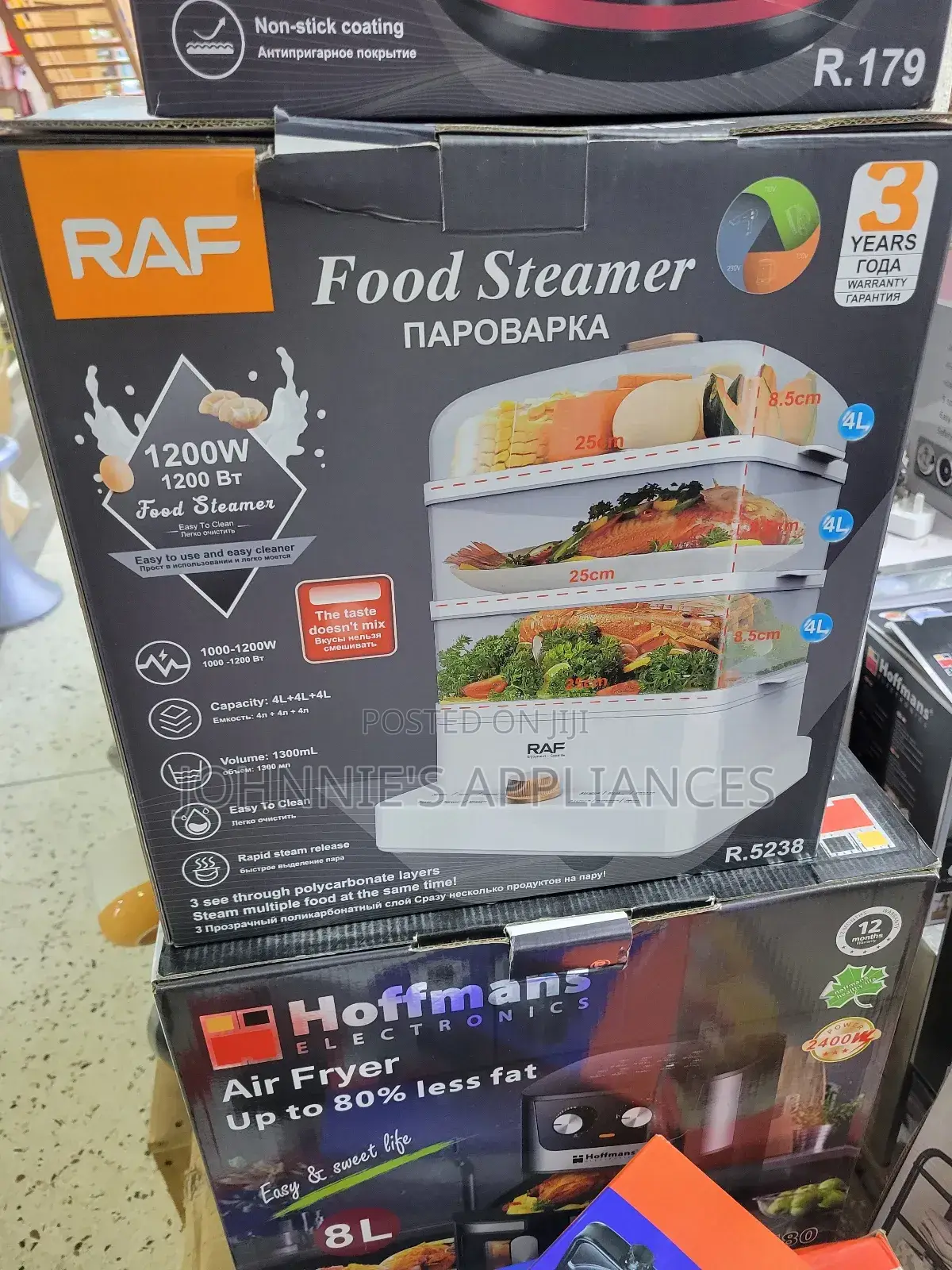 Raff Electric Food Steamer