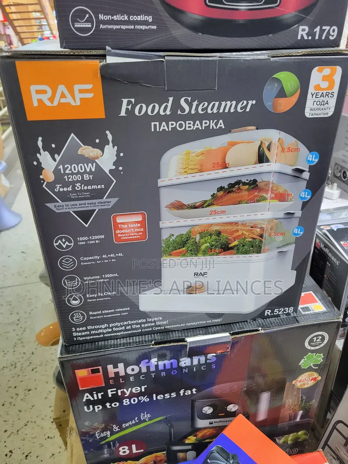 Raff Electric Food Steamer