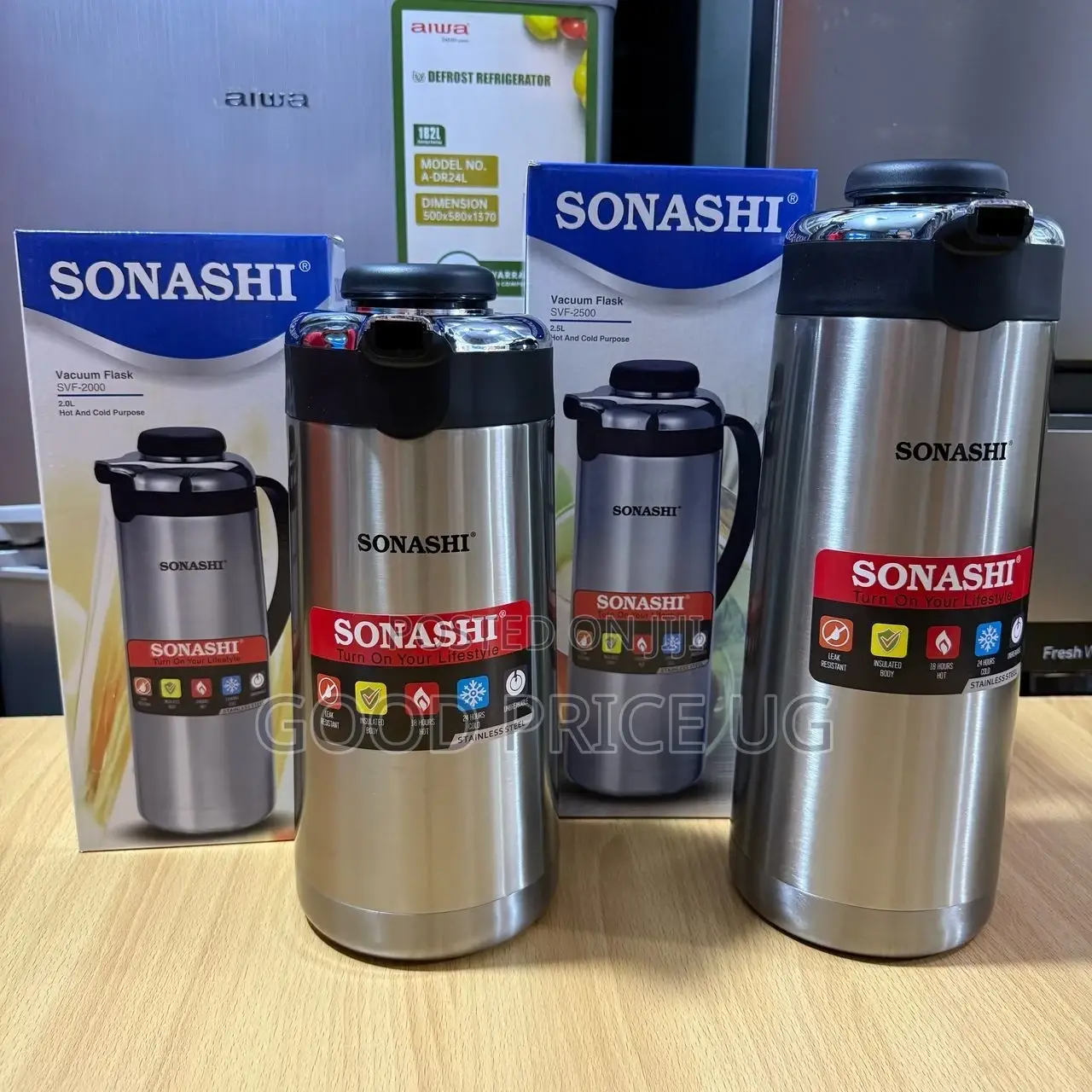 Sonashi Vacuum Flask 2.5l