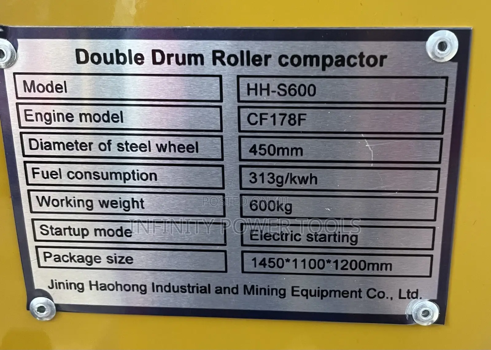 Double Drum Roller Compactor