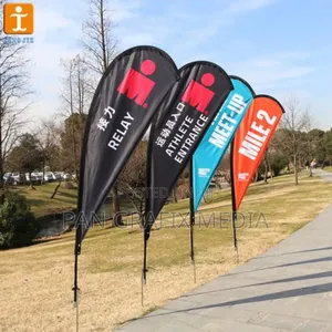 Tear Drops Advertising Banners