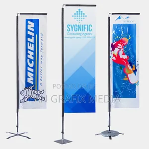 Tear Drops Advertising Banners
