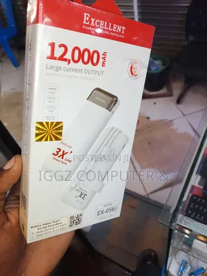 Excellent 12000mah Power Bank