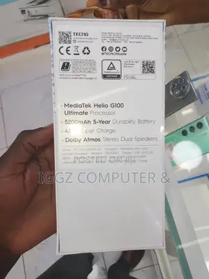 New Tecno Camon 40 256 GB Black
