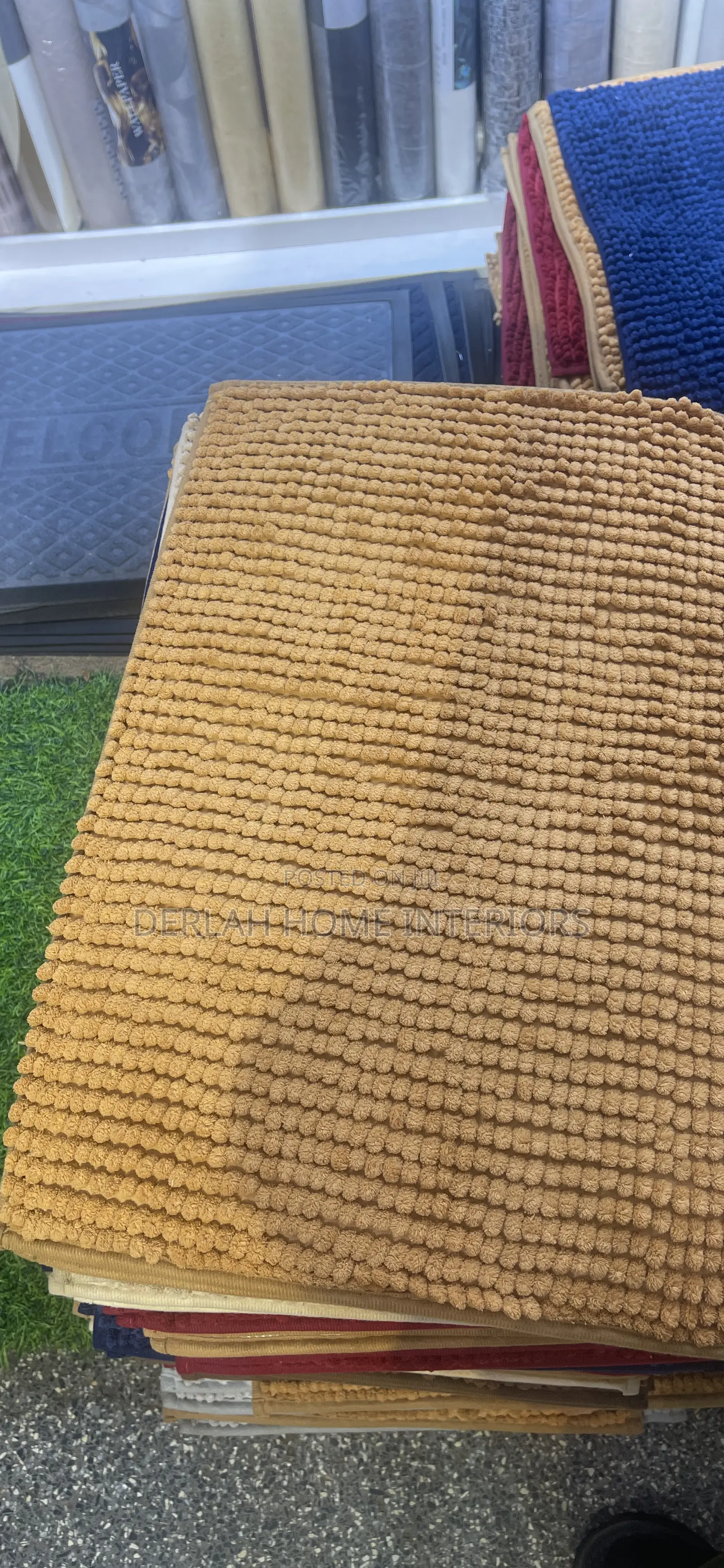 Bathroom Doormats in Brown Colour