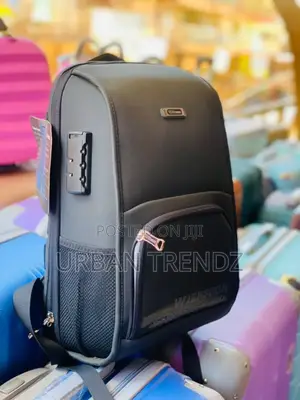 A Black Wiersoon Anti-Theft Backpack