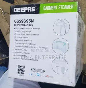 Garment Steamer Geepas