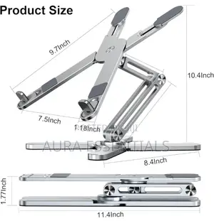 X-Shaped Design Laptop Holder