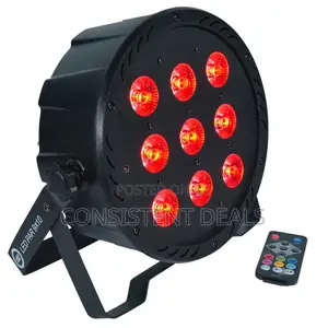 9 Led Round Stage Par Light