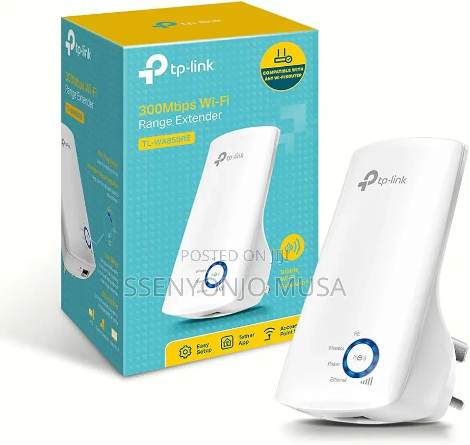 Tp-Link Tl-Wa850re Wifi Range Extender - 300mbps, 2.4ghz-
