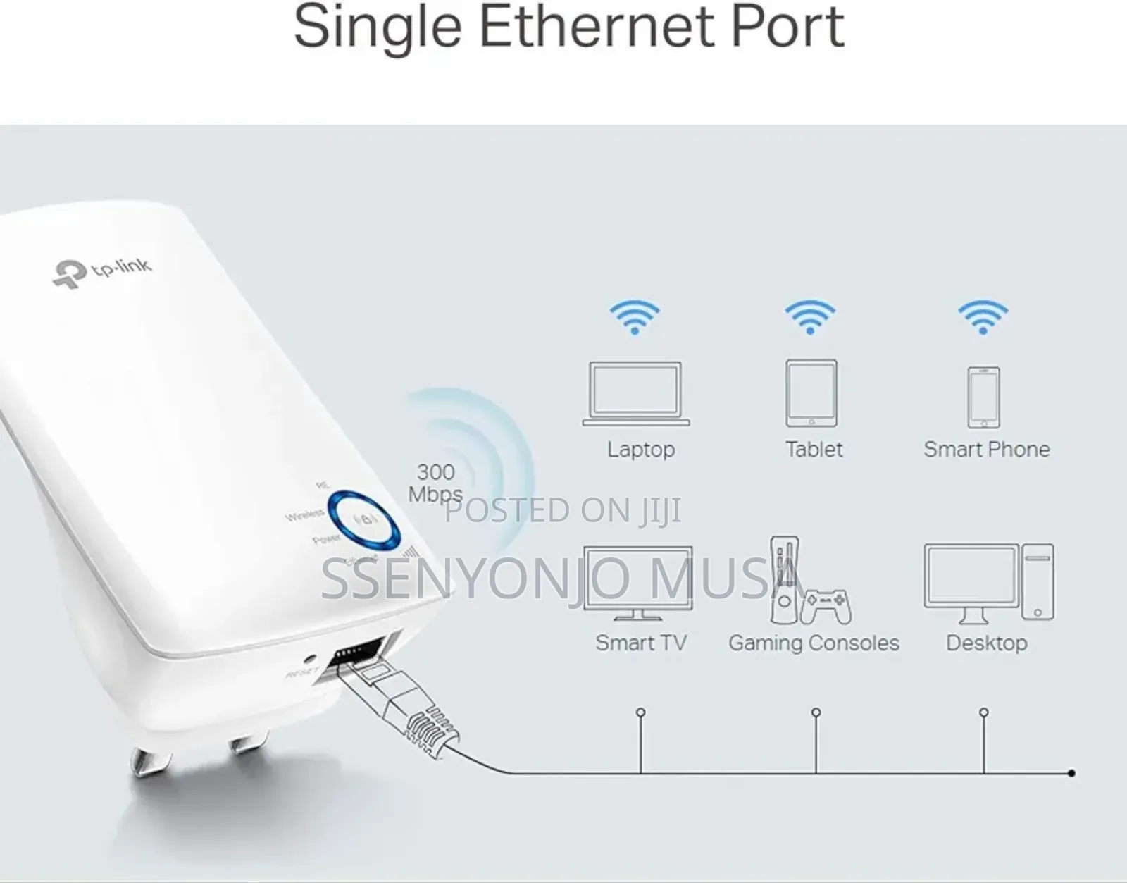 Tp-Link Tl-Wa850re Wifi Range Extender - 300mbps, 2.4ghz-