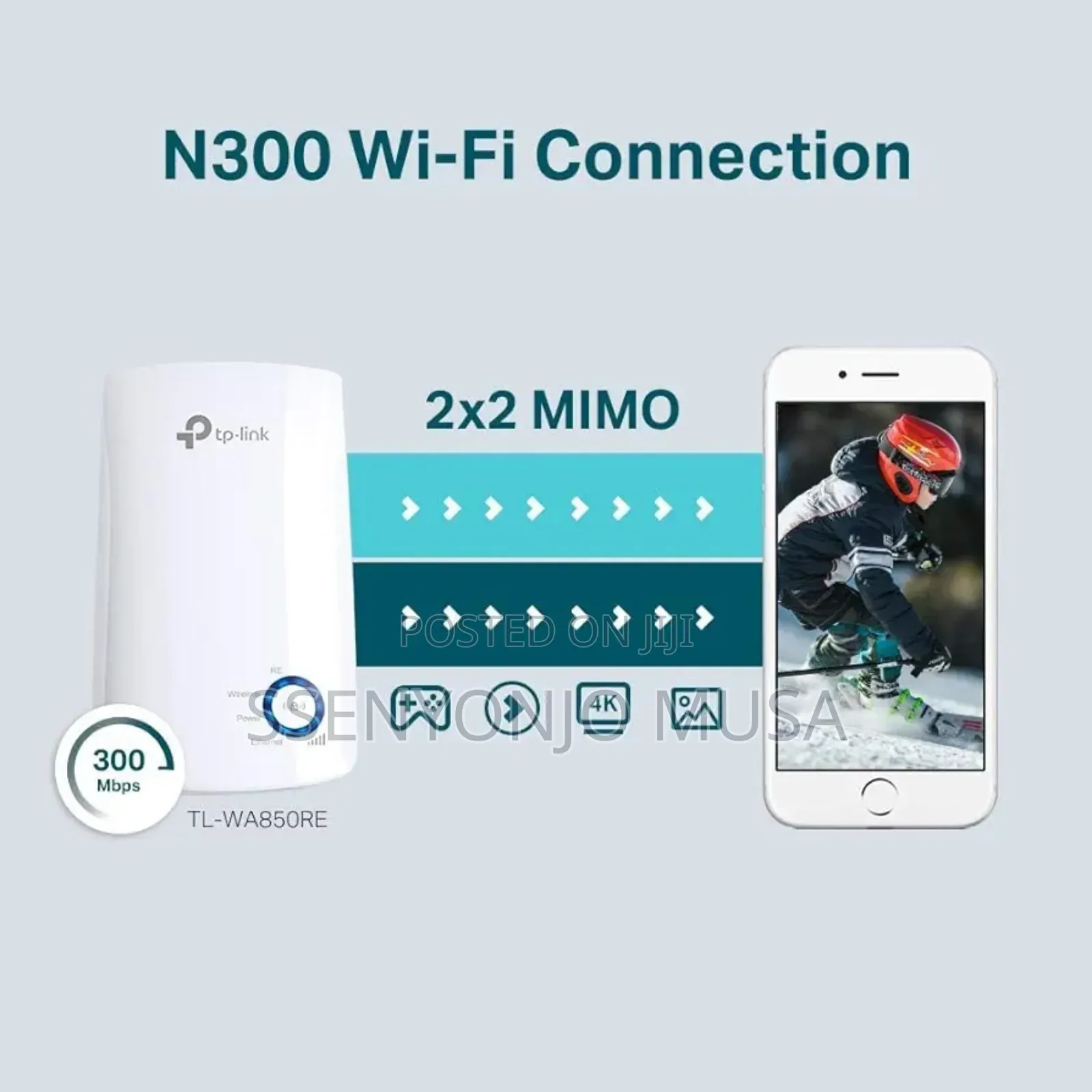 Tp-Link Tl-Wa850re Wifi Range Extender - 300mbps, 2.4ghz-