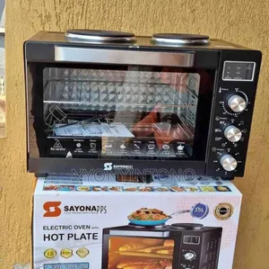 Sayona 35litres Electric Oven With Hotplates
