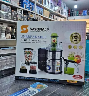 Sayona 4 in 1 Unbreakable Multi Functional Blender