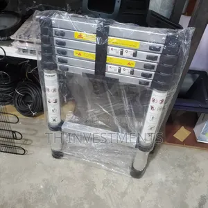 16.5 Ft Aluminum Telescopic Ladder Telescoping