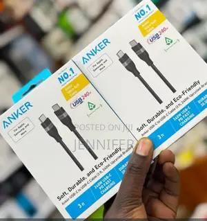 Anker Usb-C to Usb-C Cable (3 Ft / 6 Ft, 240w, Upcycled)