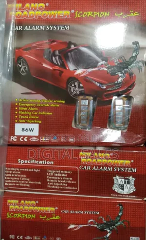 Milano Scorpion Car Alarms