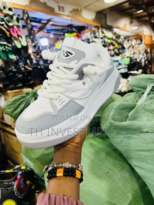 Stylish Men's Sneakers With Durable Rope Laces -Outdoor 