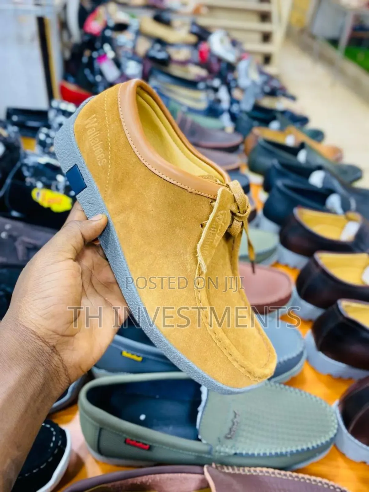 Clarks Mens Iconic Wallabee Original, 10