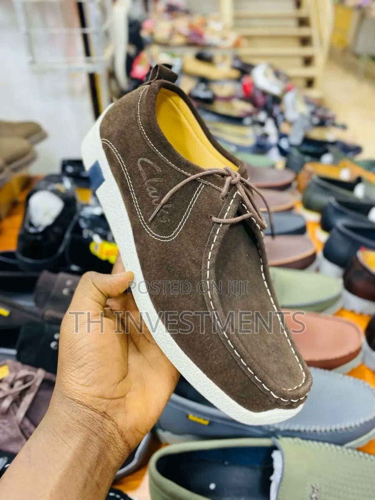 Clarks Mens Iconic Wallabee Original, 10