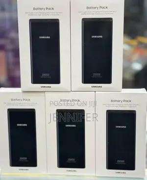 Samsung Battery Pack 25w Super Fast Charging 20,000 Mah