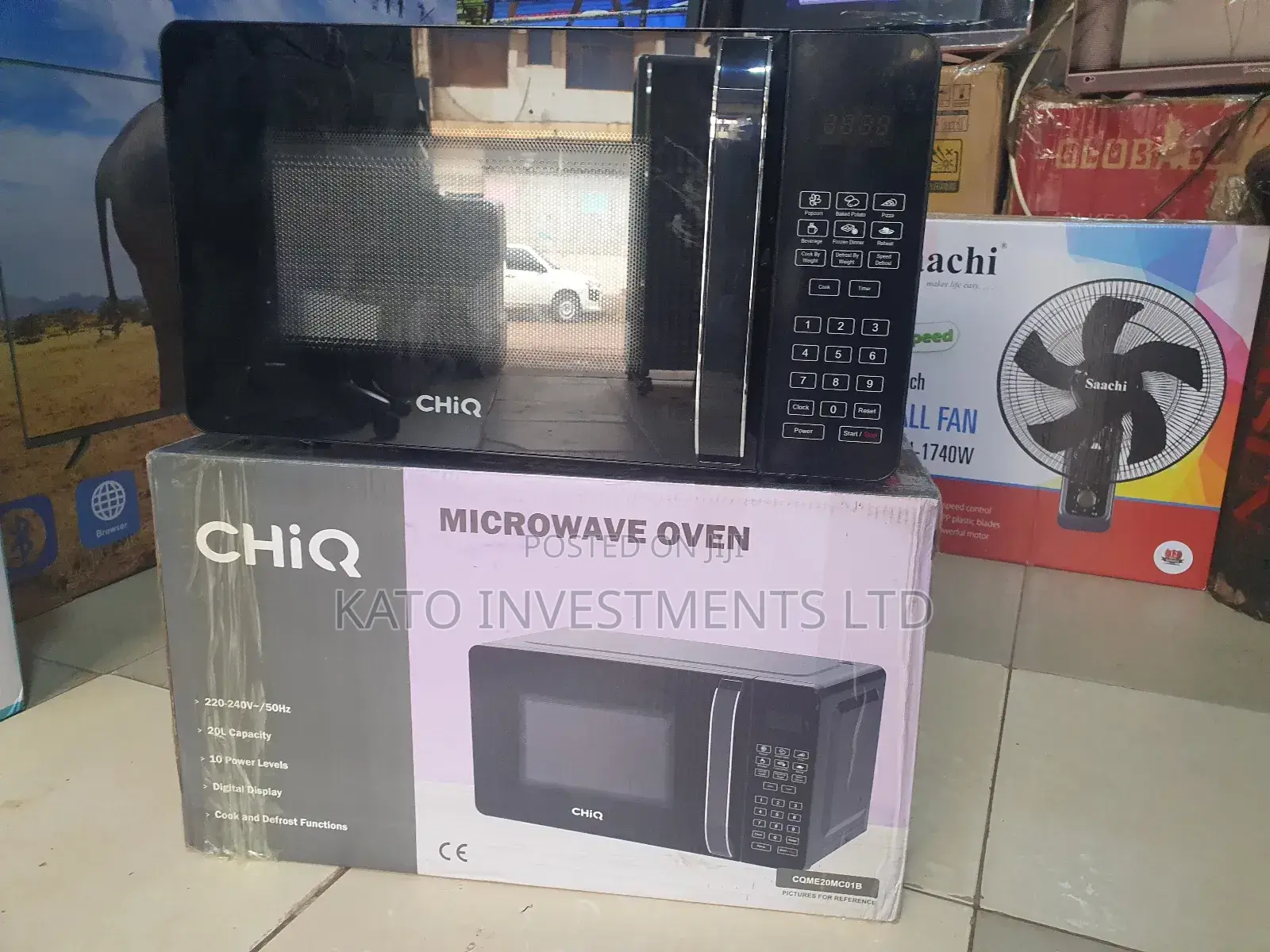 Chiq 20 Litres Microwave