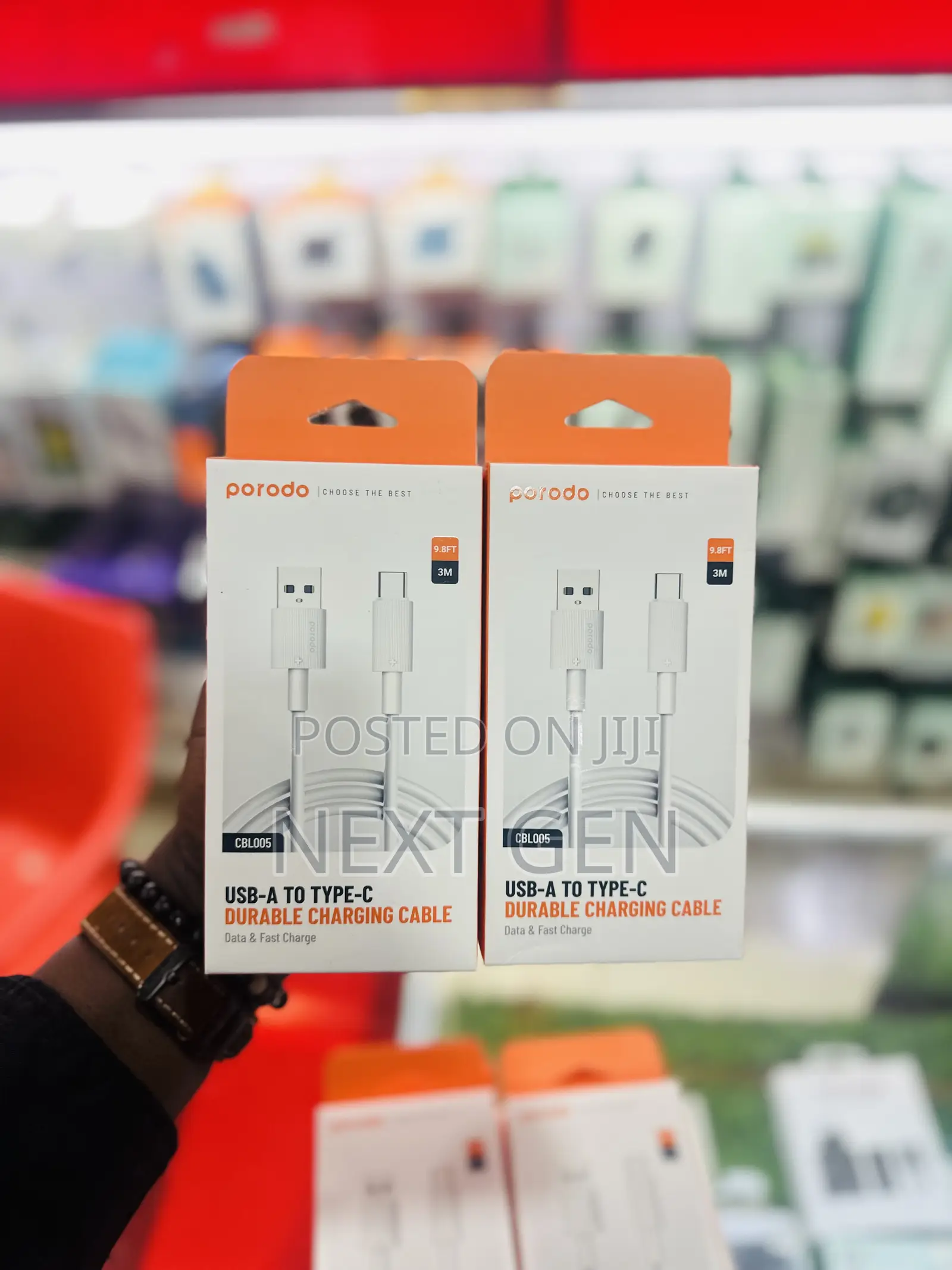 Porodo Usb-a to Usb-C Cable